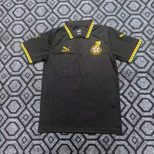 Camiseta Selección Ghana 2025/26 Equipación especial negra